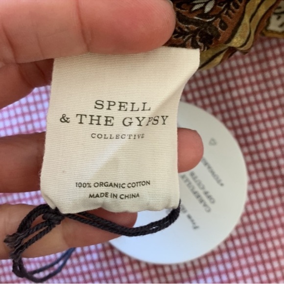 Spell BNWT renew tote bag-earth Brown
Patterned Tote Bag - Picture 5 of 6